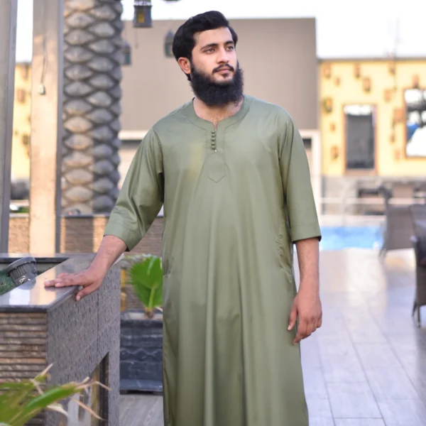 Olive Morocon Thobe
